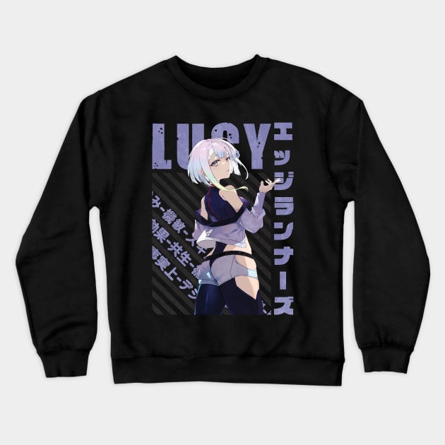 Cyberpunk: Edgerunners - Lucy #05 Crewneck Sweatshirt by Recup-Tout